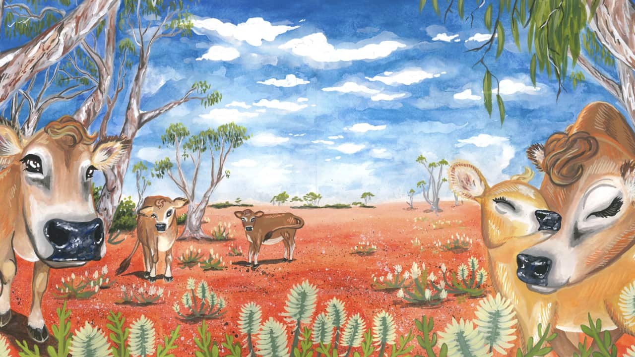 Artwork by Charmaine Ledden-Lewis wins the 2019 Kestin Indigenous Illustrator Award