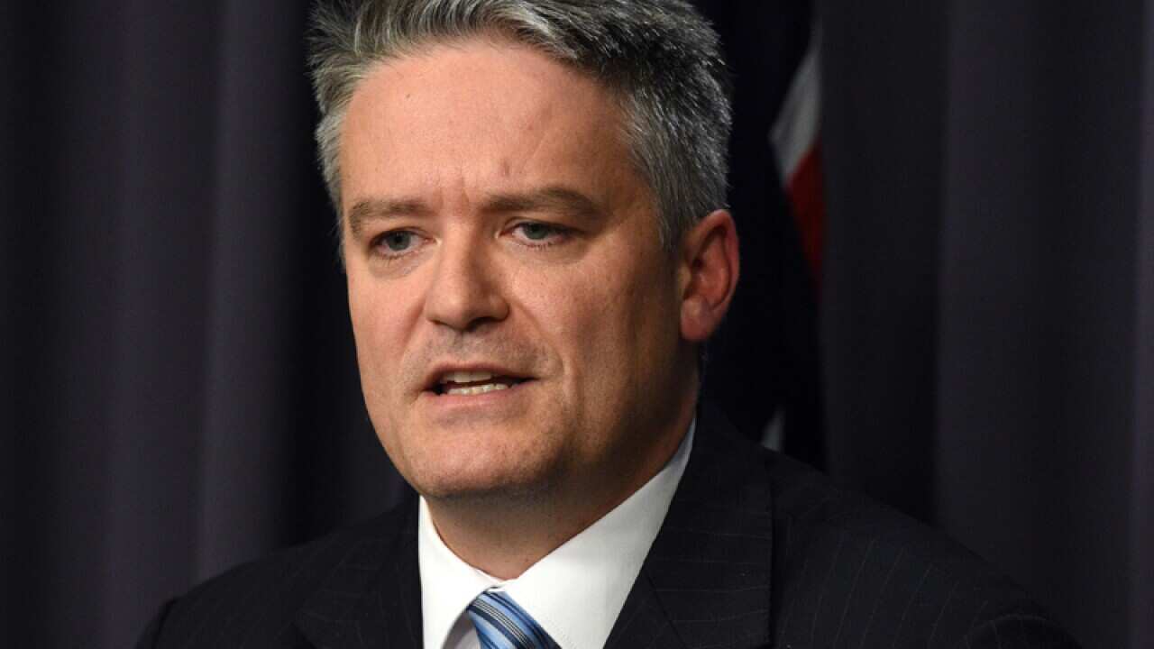 Finance Minister Mathias Cormann