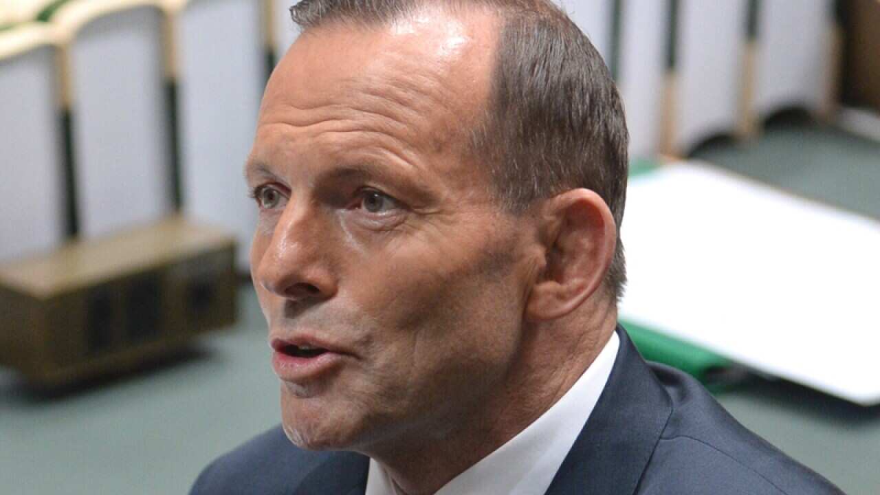 Prime minister Tony Abbott