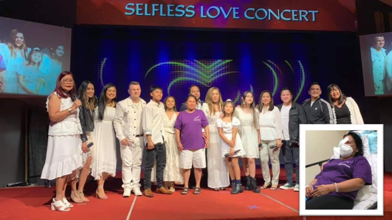 Selfless love concert, bayanihan, Filipino community