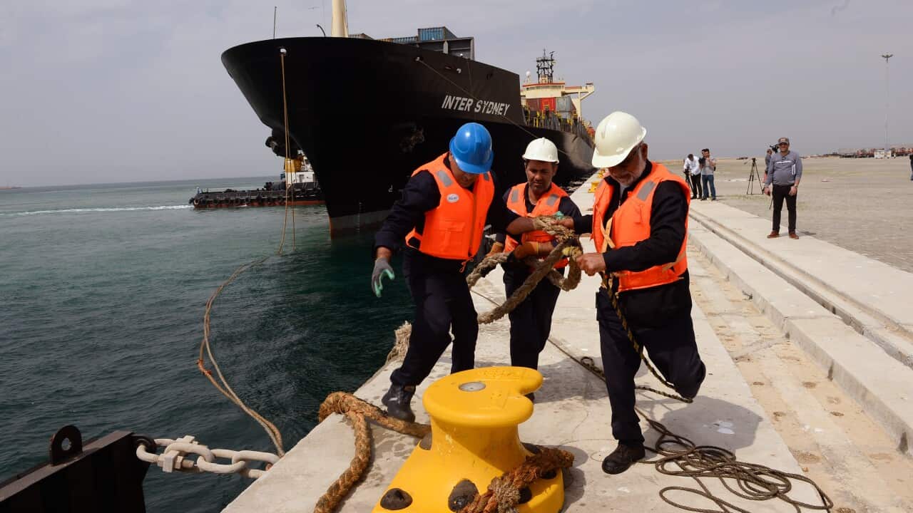 Afghanistan sends first export convoy to India via Iran