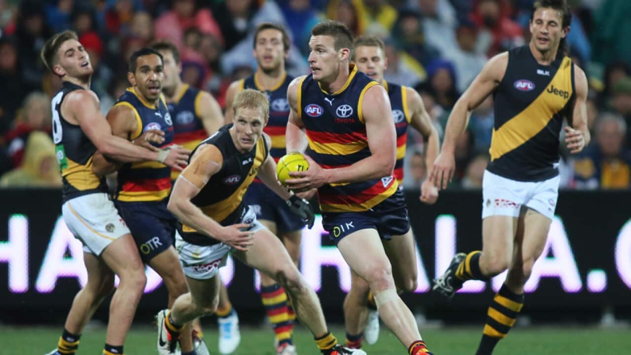 Adelaide Crows and Richmond Tigers