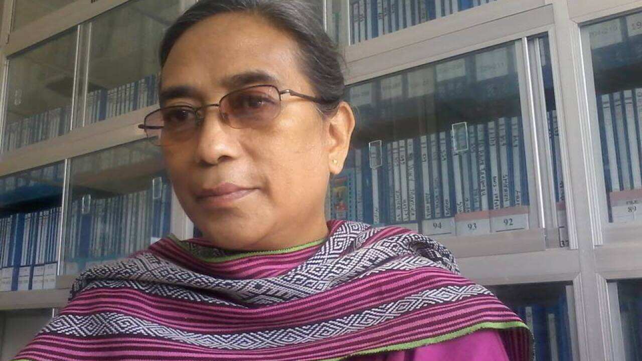 Emmy Sehartian from the Synod of the Evangelical Christian Church in West Timor