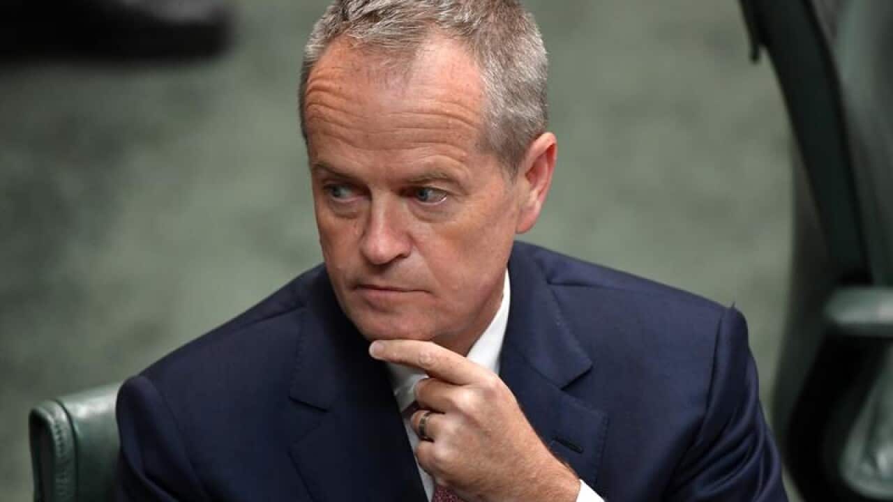 Leader of the Opposition Bill Shorten during Question Time