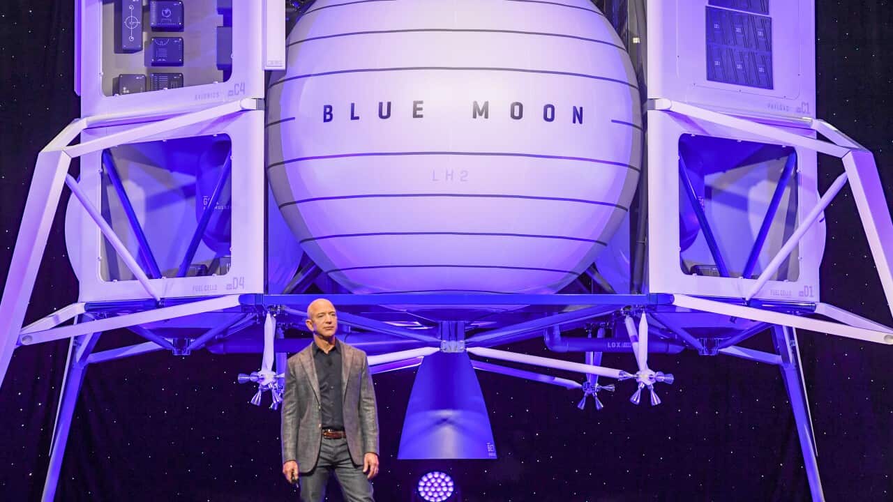 Blue Origin founder Jeff Bezos gives an update on their progress and share their vision of going to space to benefit Earth.