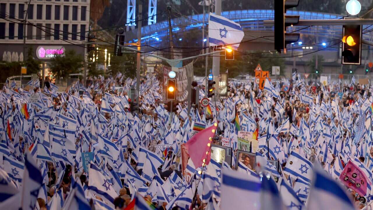 epaselect ISRAEL PROTEST JUSTICE REFORM