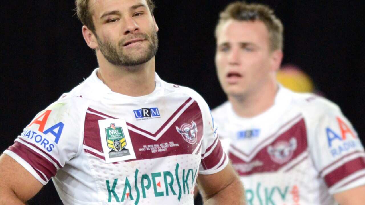 Manly fullback Brett Stewart
