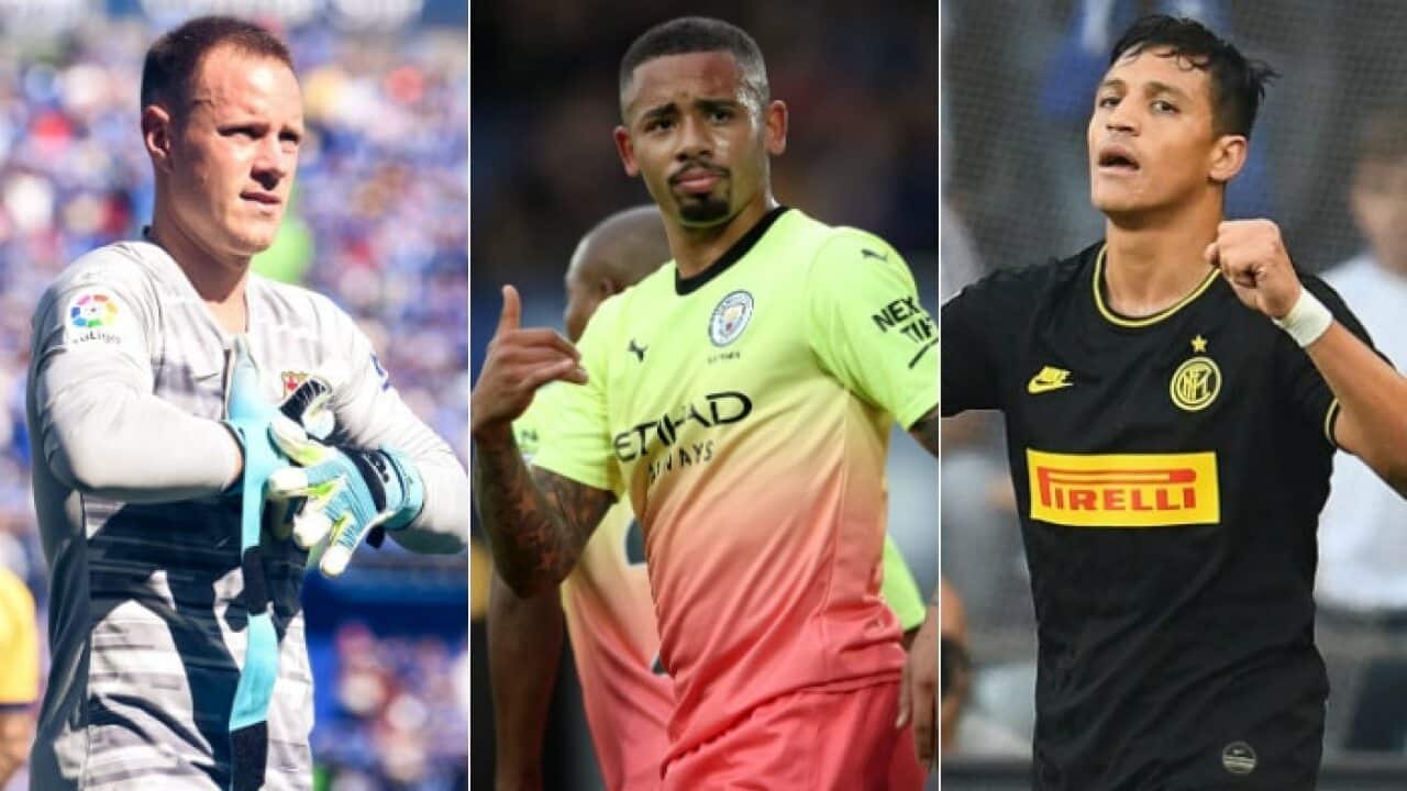 ter Stegen, Jesus, Sanchez