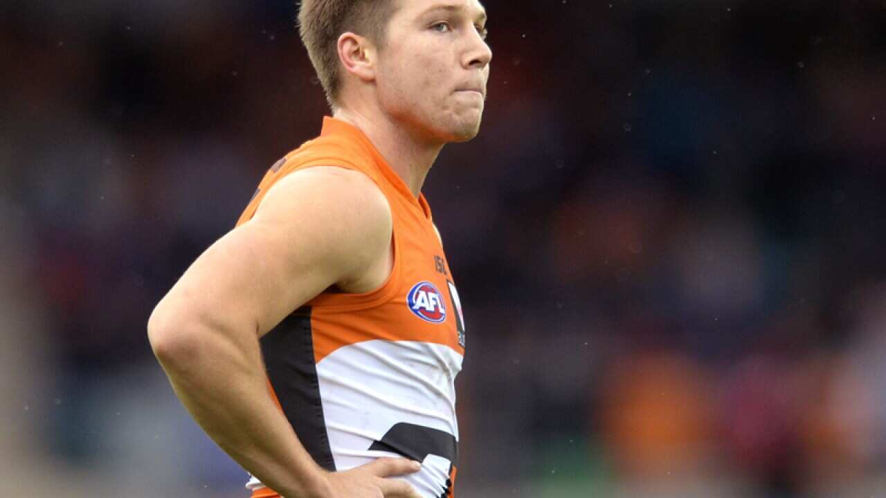 Greater Western Sydney Giants AFL player Toby Greene