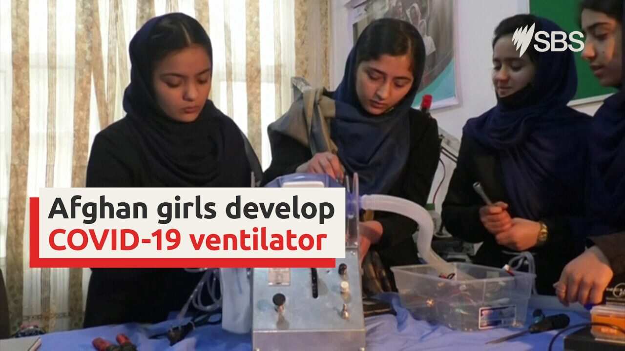The school girls saving Afghanistan from COVID