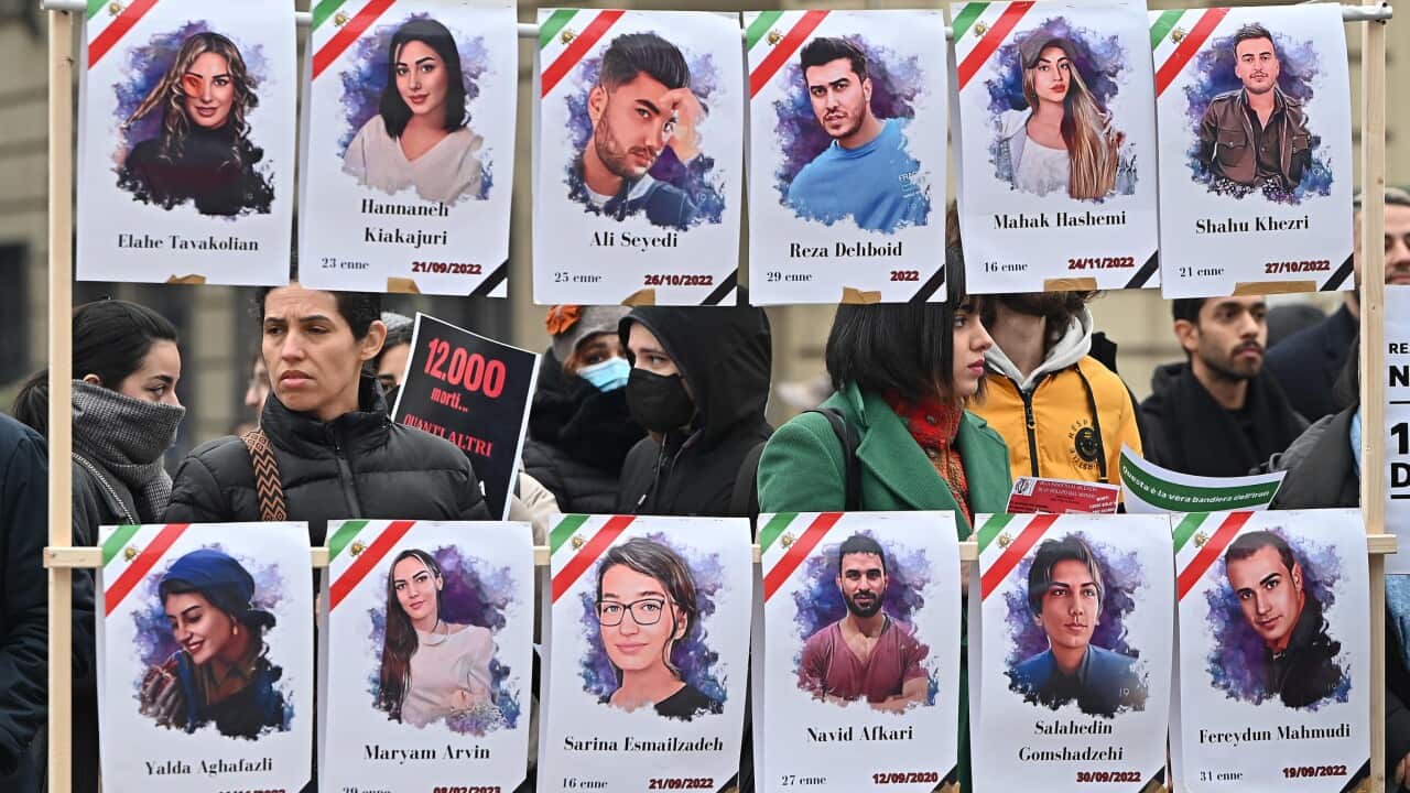 Demonstration in Turin against Iran’s regime