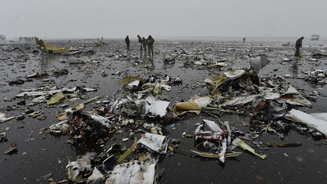 A Dubai airliner crashed in the southern Russian city of Rostov-on-Don