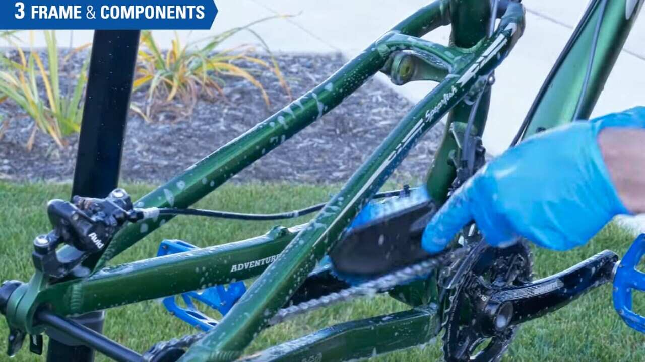 How to wash a bike SBS Sport