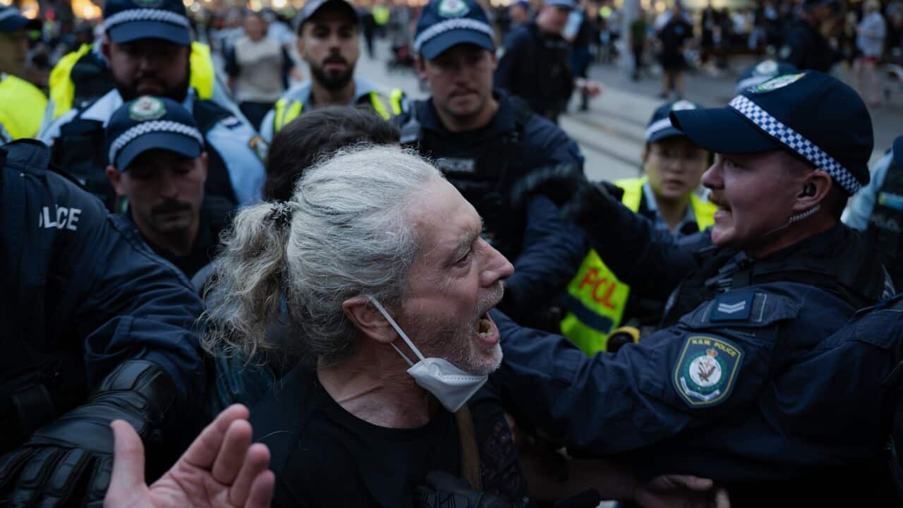 HERZOG AUSTRALIA VISIT PROTEST
