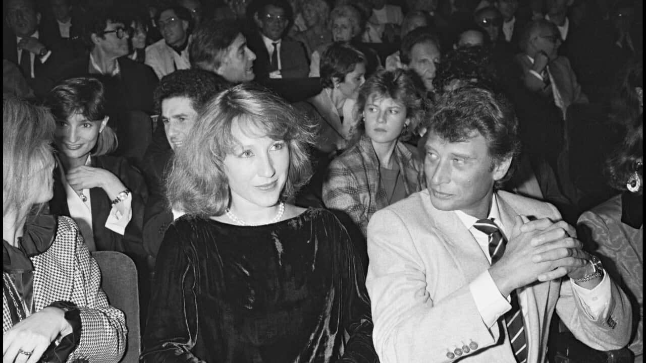 Nathalie Baye with Johnny Hallyday, 1983