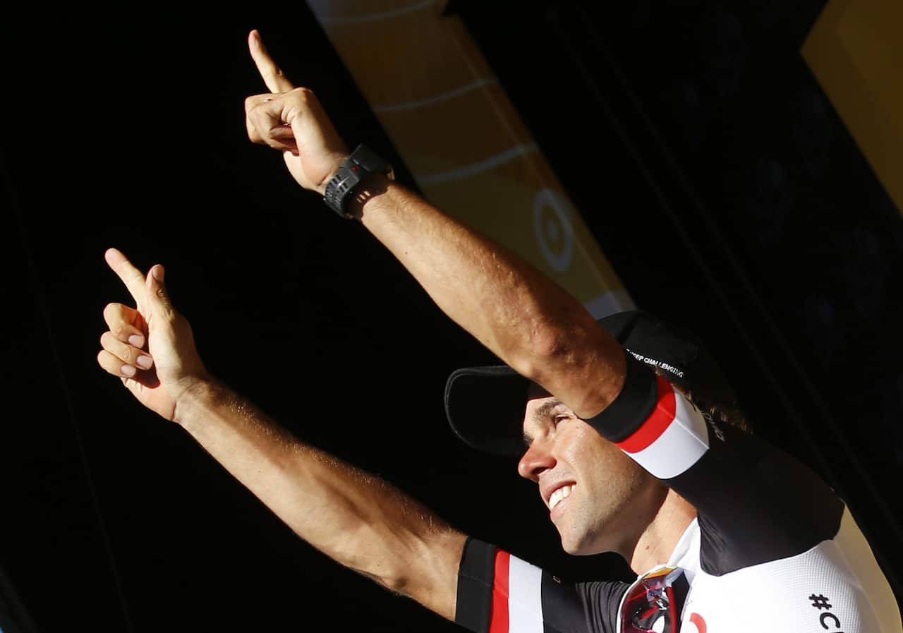 Stage 14 winner Michael Matthews may need the hand of God to help him in the battle for green.