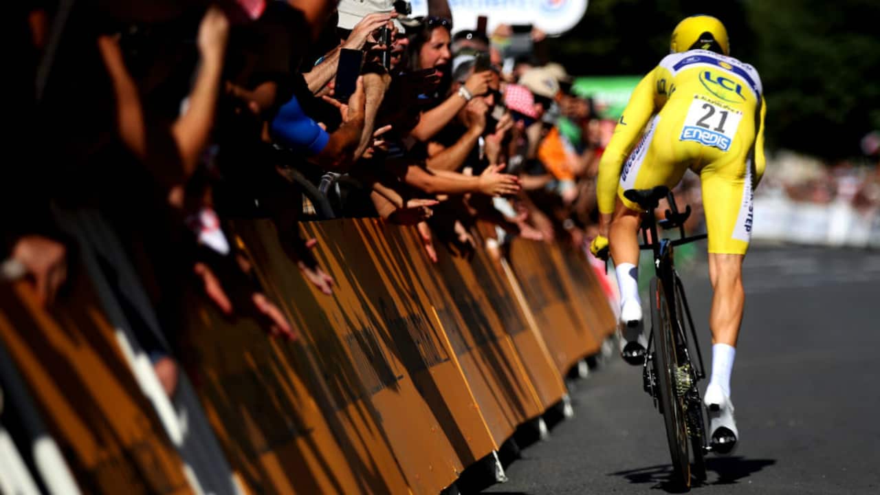 2020 Tour de France Yellow jersey time trial