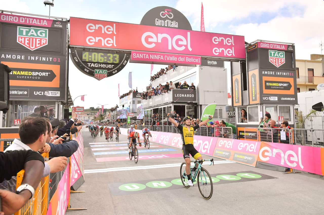 Enrico Battaglin, LottoNL-Jumbo, Giro d'italia