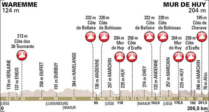 Fleche Wallonne profile