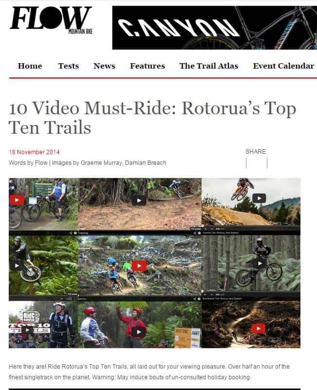 Flow 10 video must ride Rotorua's top ten trails