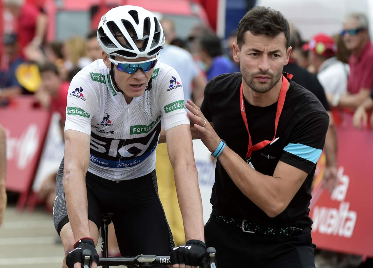 Froome: down, but not out.