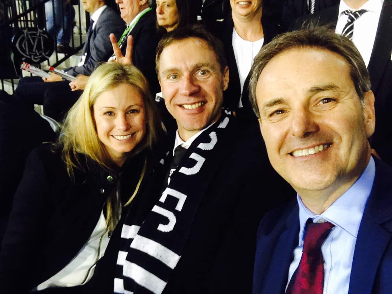 Alisa Camplin, Jens Voigt, Mike Tomalaris