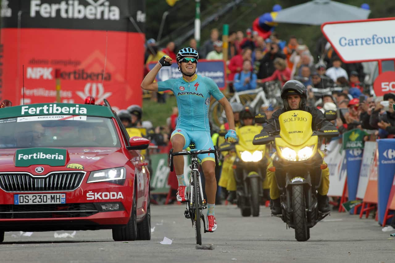 Mikel Landa, Astana, Vuelta a España