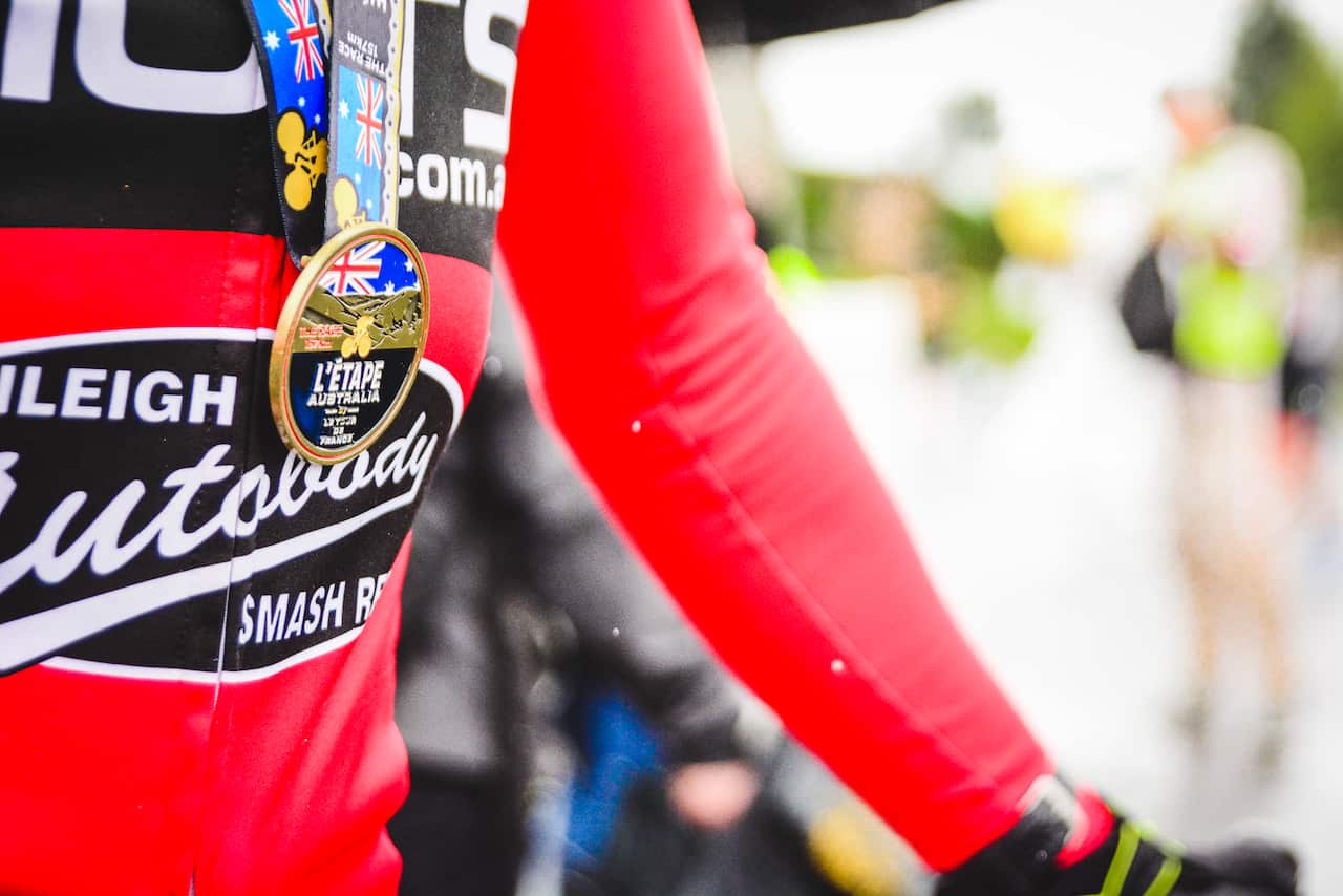 letape australia, finish line