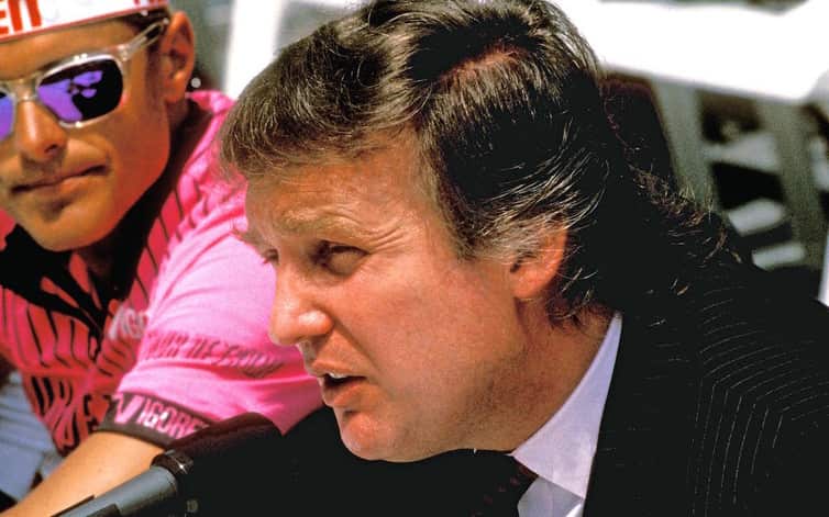 Donald Trump at 1989 US Tour de Trump.