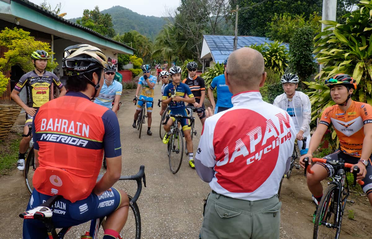Arashiro and other Japanese riders have been going to northern Thailand to train during the off-season for many years (Steve Thomas)