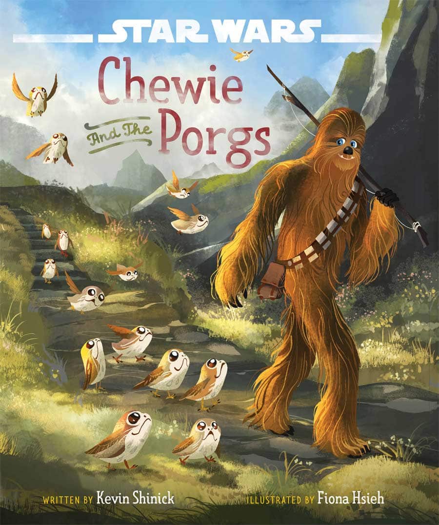 Chewie and The Porgs