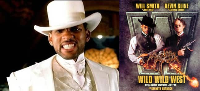 Wild Wild West song and movie poster