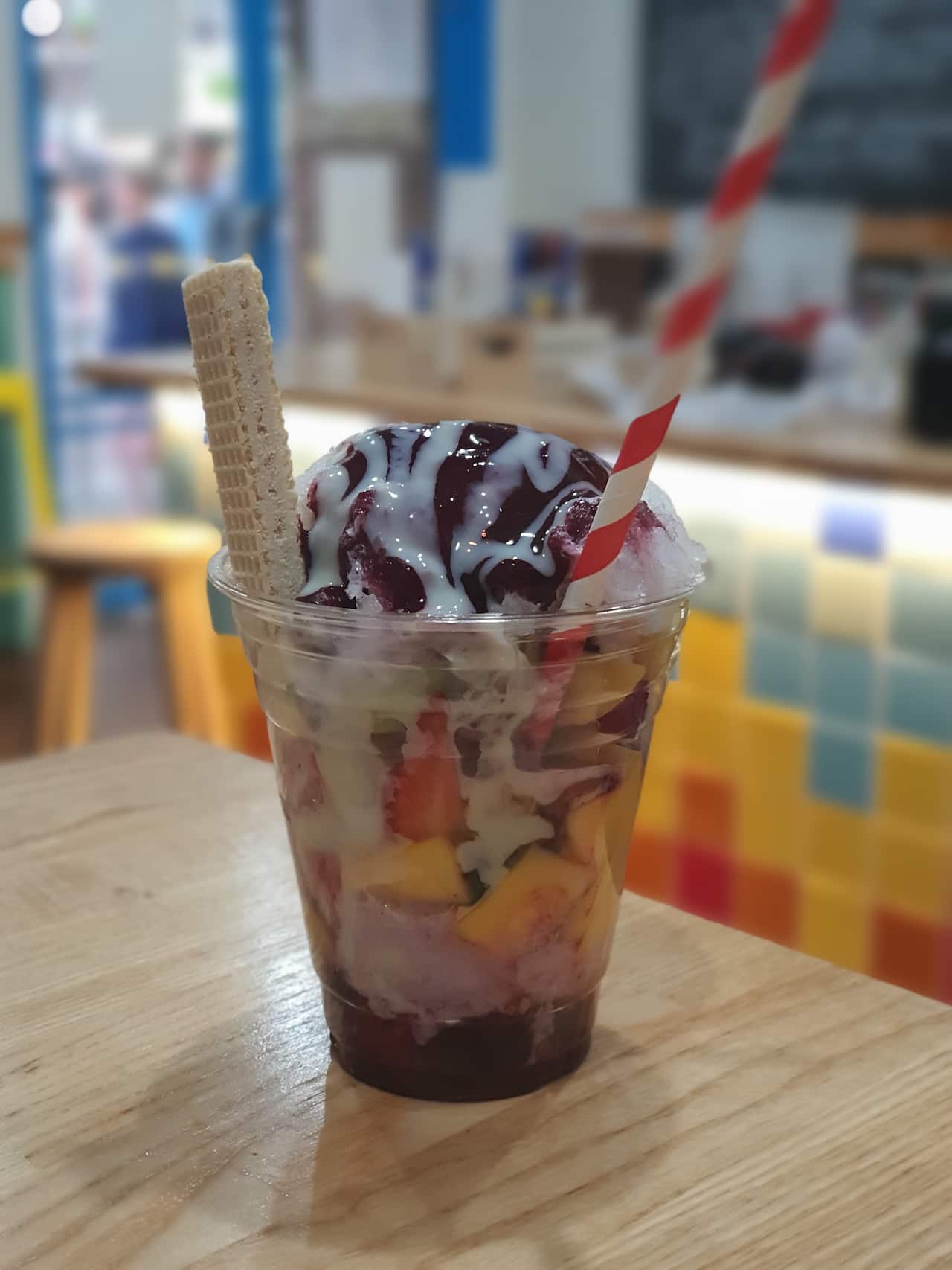 Colombian cholado