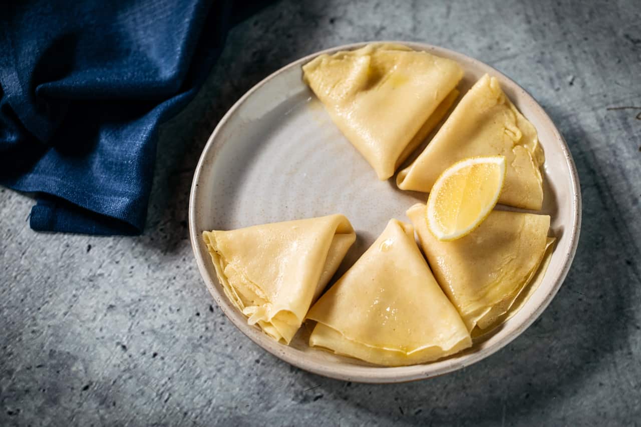 Little breakfast crepes