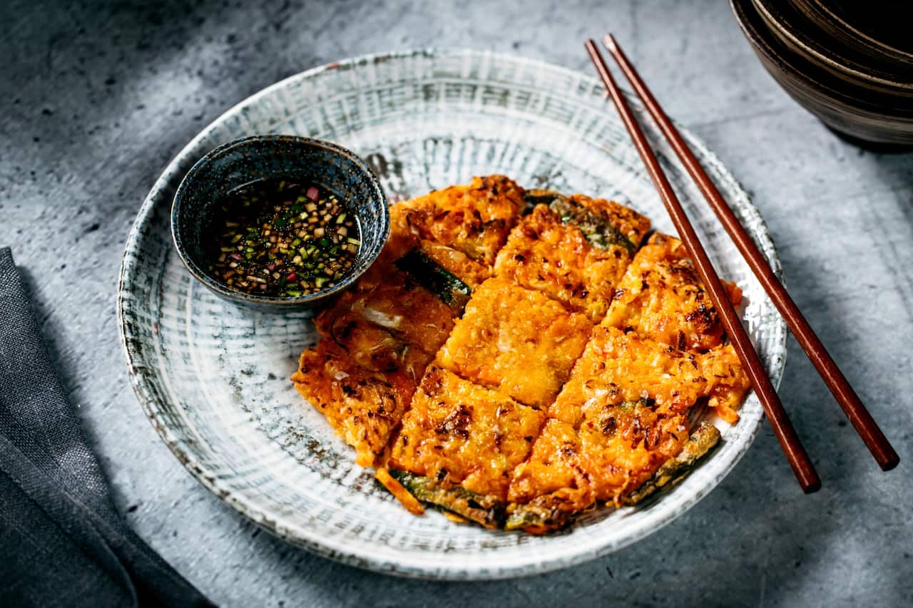 Vegetable pancake