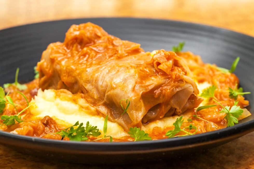 Cabbage rolls at 21 Espresso