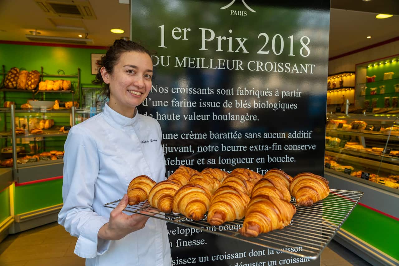 Le croissant at Maison Isabelle 