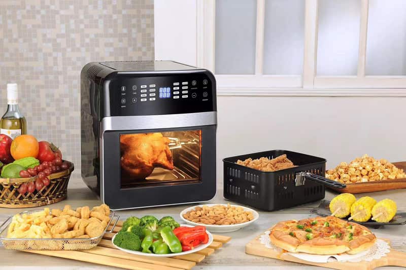 A rack-style airfryer is more versatile than a basket