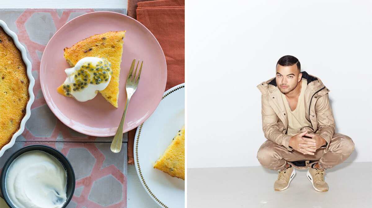 Impossible coconut passionfruit pie / Guy Sebastian