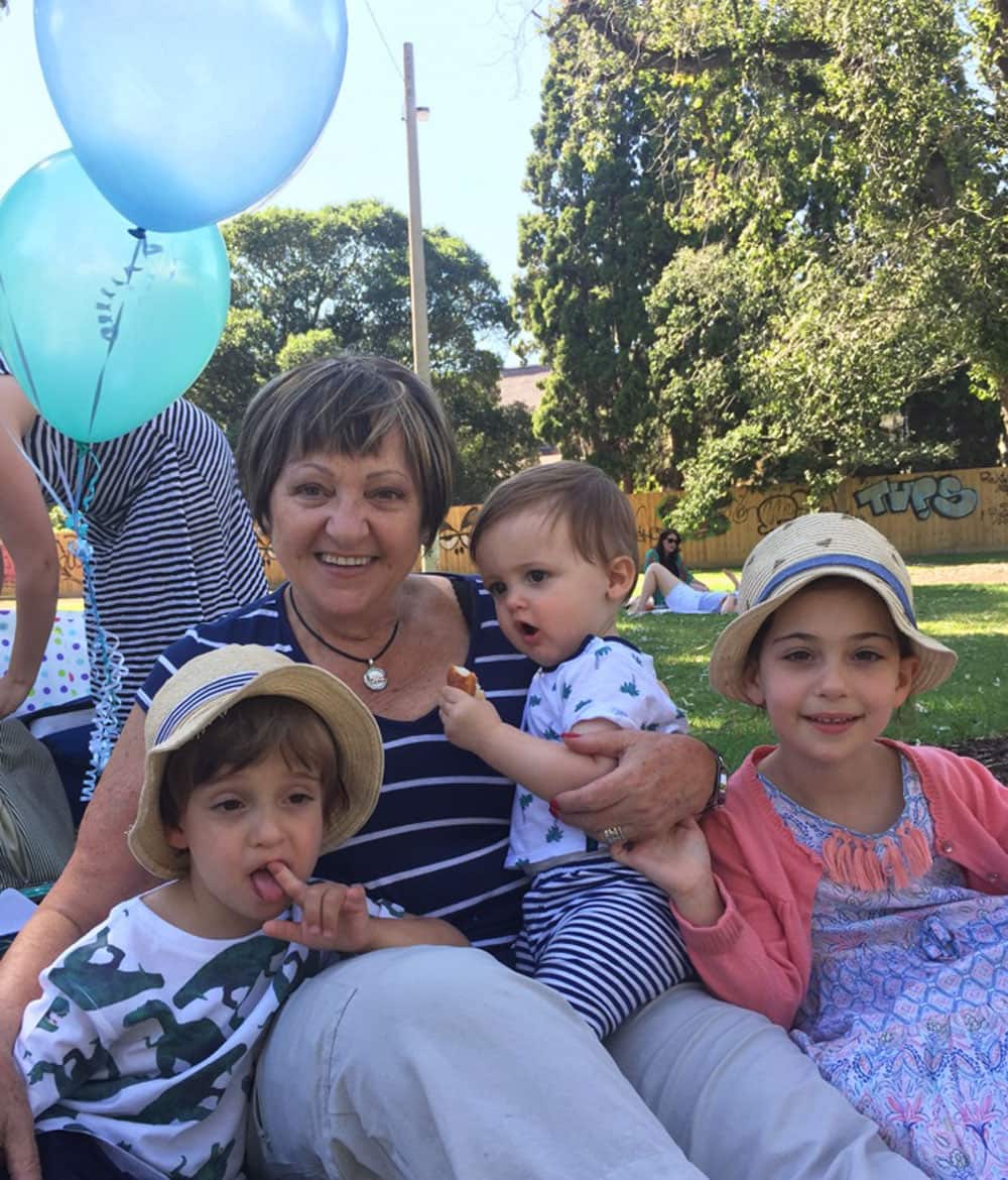 Batia Galon with family