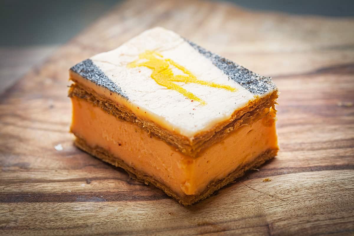 Strawberry vanilla slice. #BringBackTheClassics