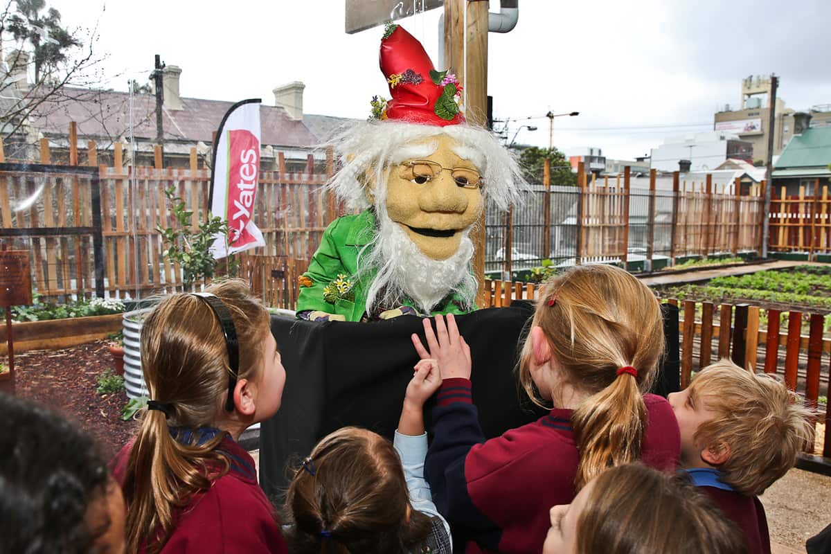 Cedric the Gnome at Raise a Patch launch