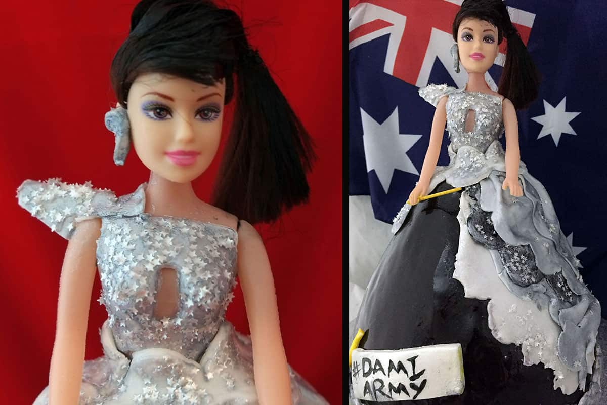 Dami Army cake