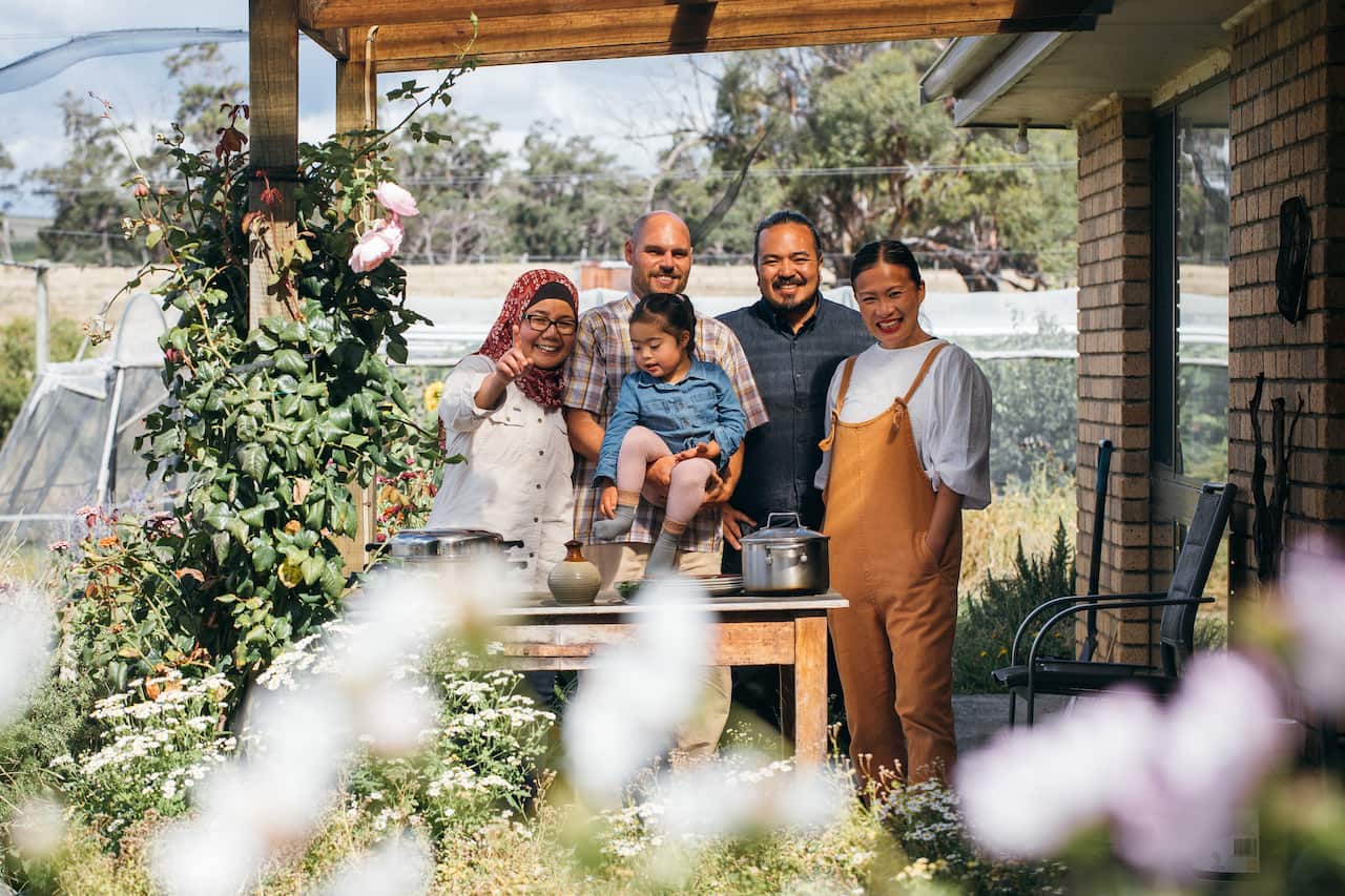 Adam Poh Hartley family