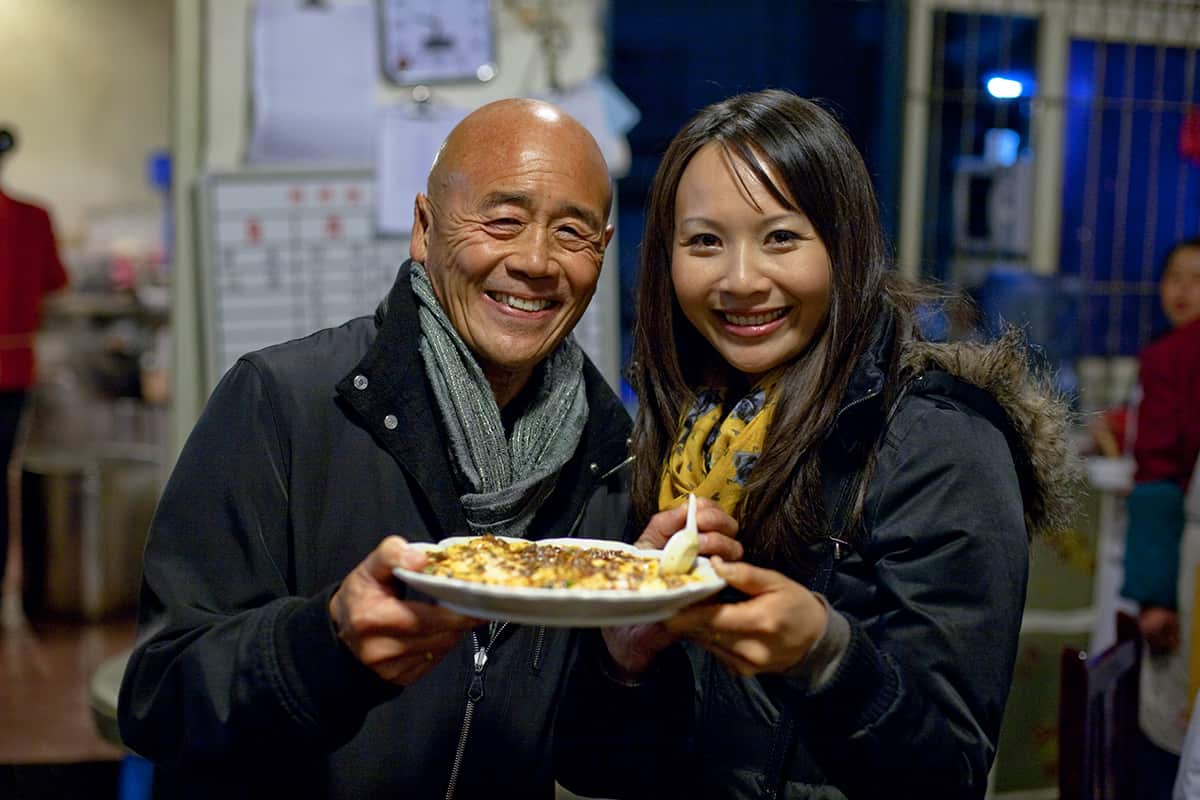 Ken Hom and Ching-He Huang