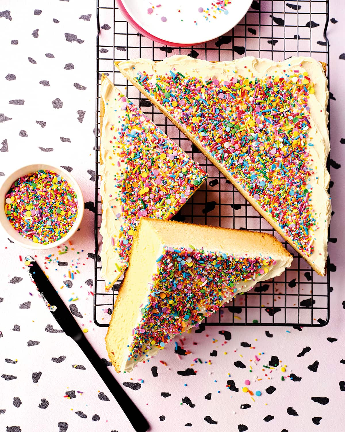 Fairy bread cake