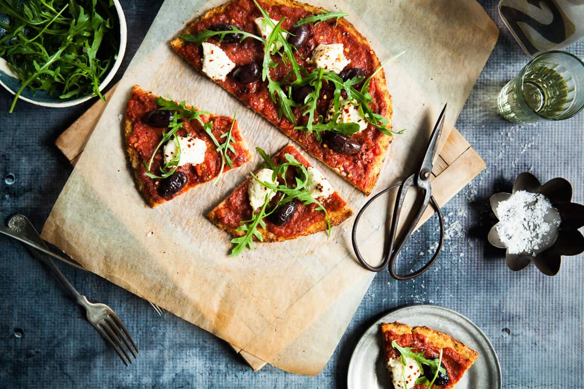 Cauliflower pizza