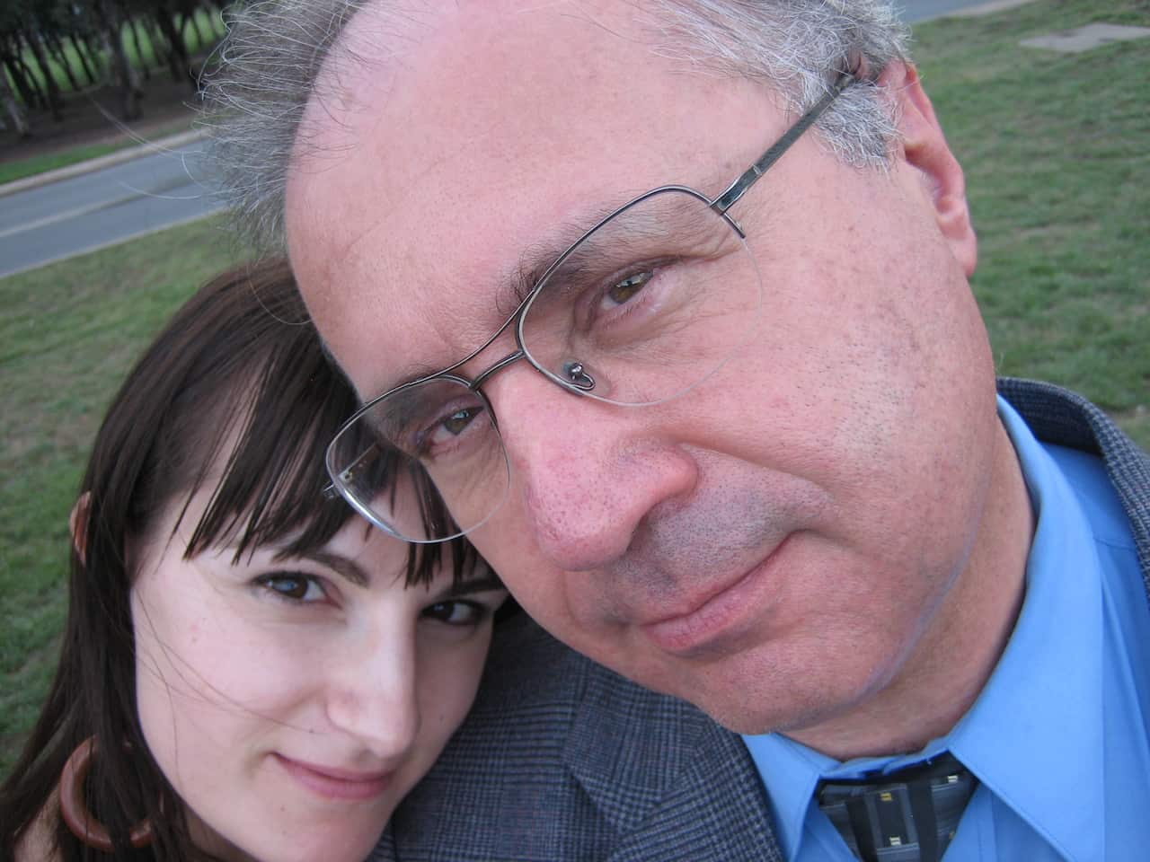 Renata Gortan and her dad
