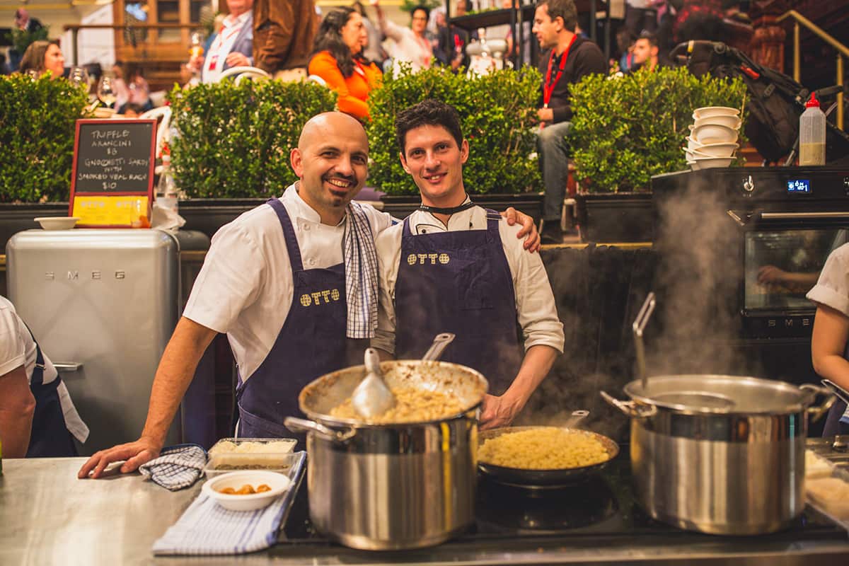 Cooking demos by chefs like Richard Ptacnik (Otto Ristorante) will happen throughout the day.