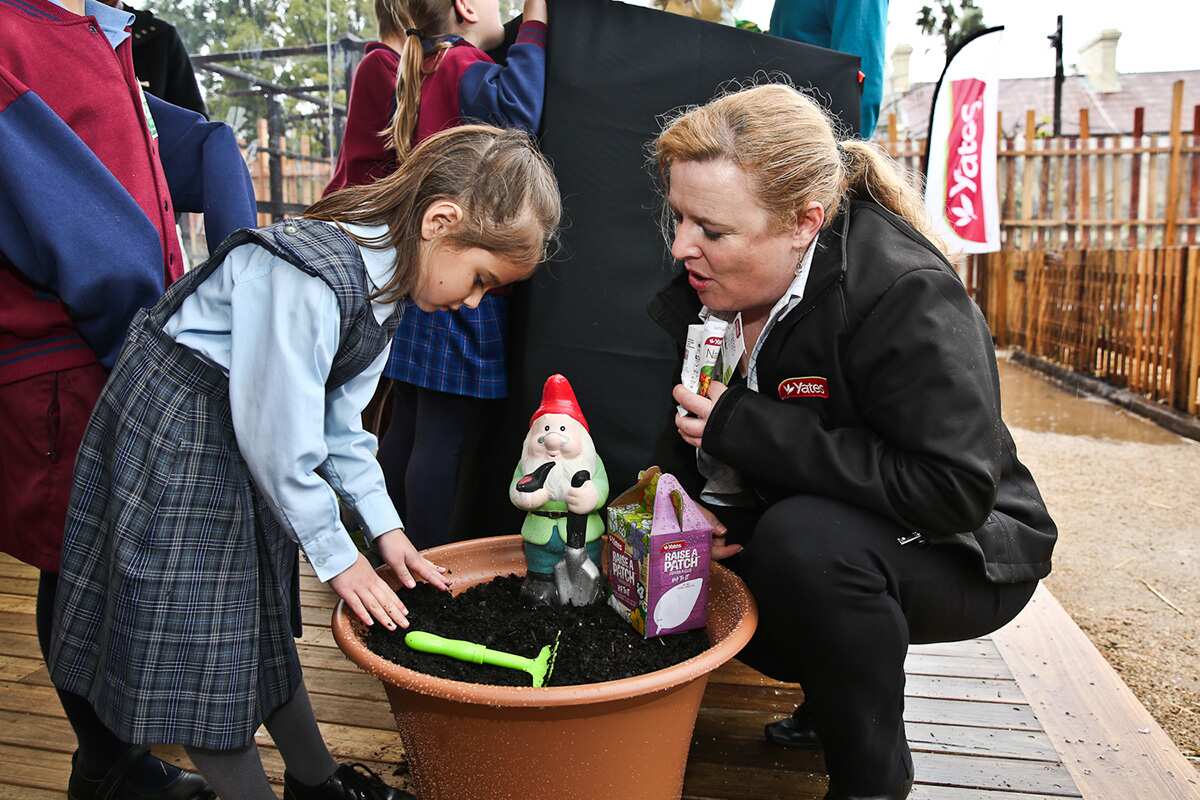 Yates horticulturalist Angie Thomas